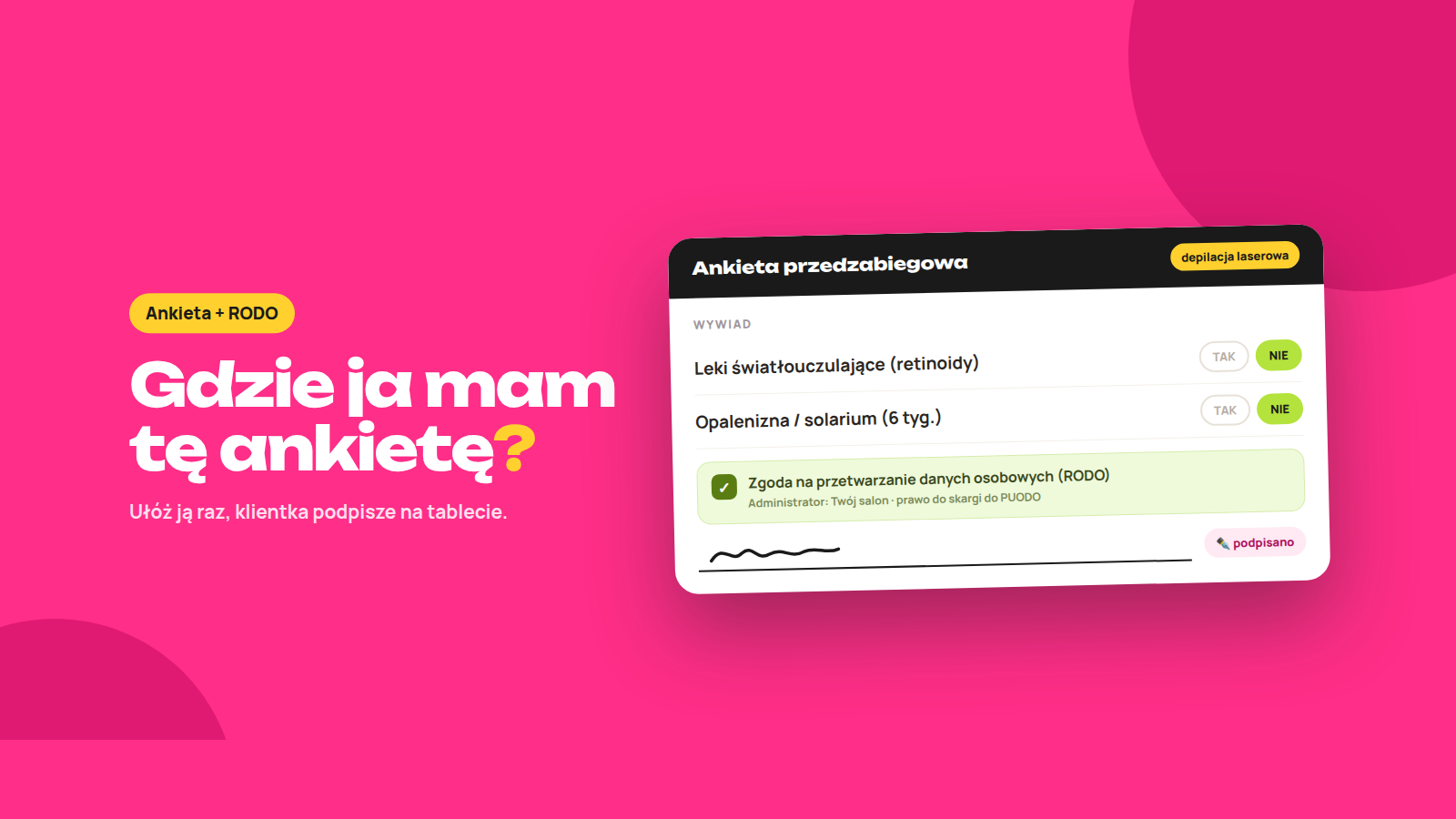 Gdzie ja mam tę ankietę