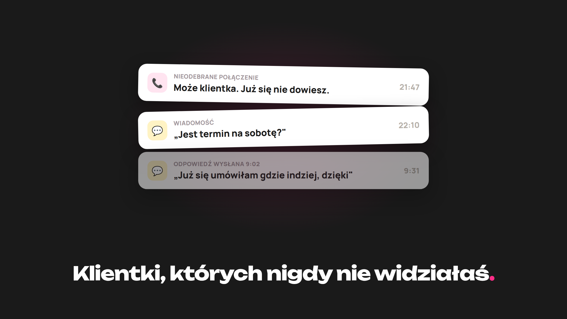 Klientki, których nigdy nie widziałaś